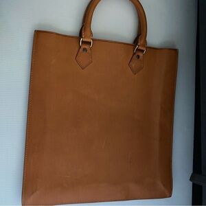 Edelman Italian Brown Leather Tote Bag